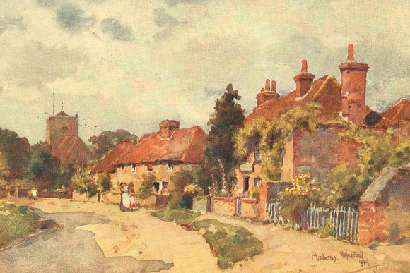 Amberley Church Sussex 1904