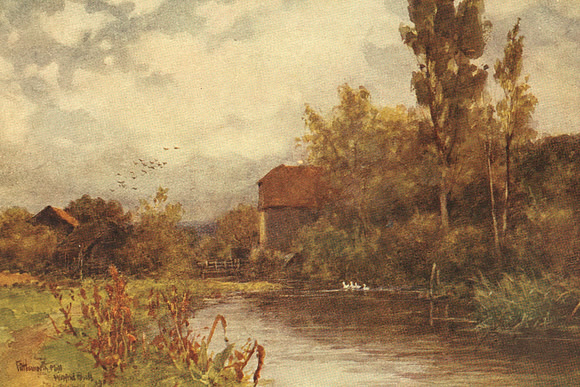Fittleworth Water Mill Sussex 1904