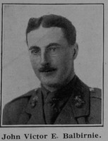 Balbirnie J V E 2nd Lt 23rd Royal Fusiliers