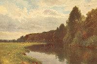 The River Wey Near  Ripley