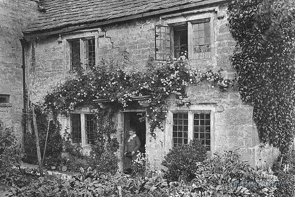 A Cottage At Lilfield Near Stroud Gloucestershire 1905