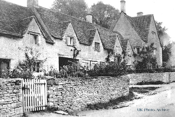 A Group Of Cottages Bibury Gloucestershire