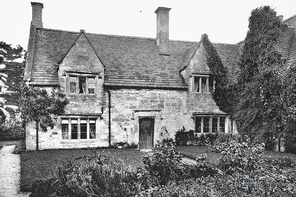 A Farmhouse At Stanton Gloucestershire 1905
