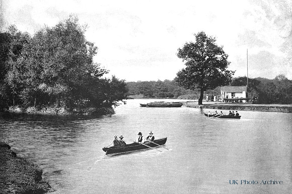 Connaught Water Epping Forest 1890s