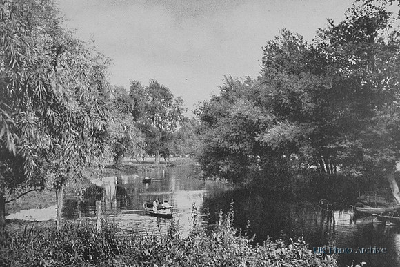 A Quiet Reach Of The Stour Near Dedham Essex 1940s