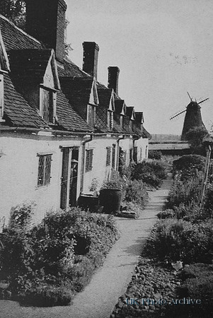 The Almshouses Thaxted Essex 1930s