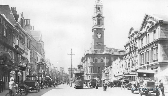 High Street And Grand Theatre Colchester 1920
