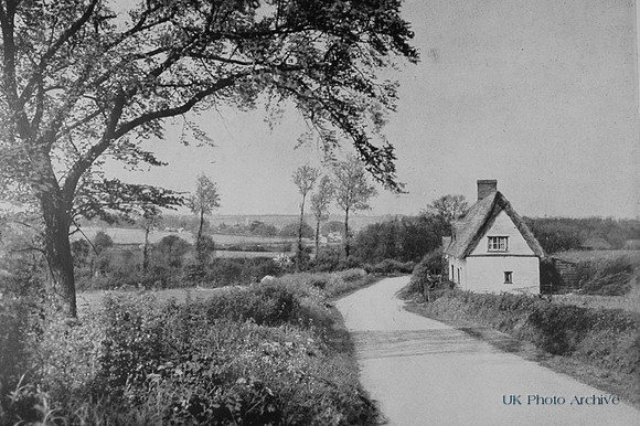 Between Ashen And Clare On The Essex Suffolk Border 1940s