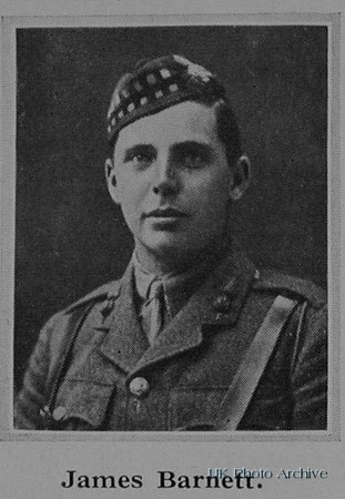 Barnett J 2nd Lt 4th Royal Scots Fusiliers