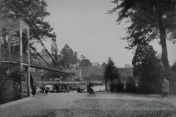 Suspension Bridge Chester c.1900