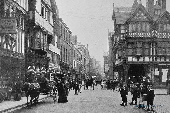 Nortgate Street Chester 1900