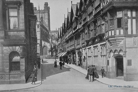 St Werburgh Street Chester c.1900