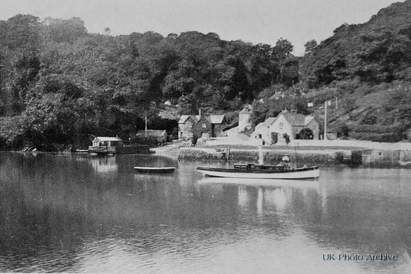 King Harrys Ferry Cornwall 1910