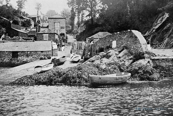 Bodinnick Ferry Cornwall 1910