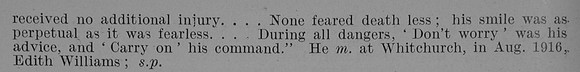 Bartlett G Sergt Kings Liverpool Regiment Obit Part 2