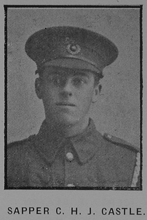 Castle C H J Sapper 870 Div. Engineers Royal Marines