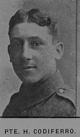 Codiferro H Pte TF-5673 8th Middlesex Regiment