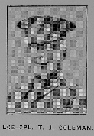 Coleman T J LCpl 59576 104th Field Coy Royal Engineers