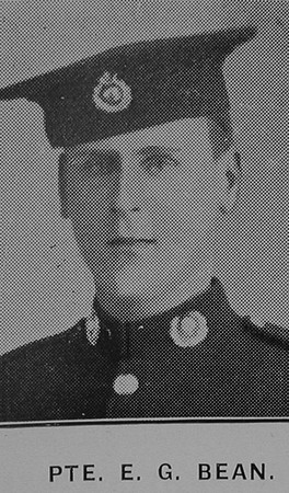 Bean E G Pte CH-16631 HMS Vanguard Royal Marine Light Infantry