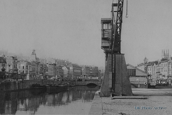 Broad Quay Bristol 1920s