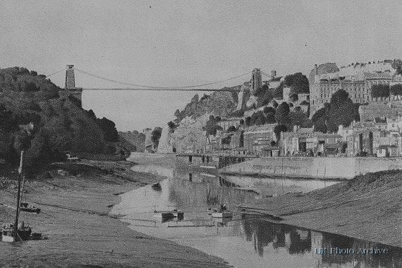 The Suspension Bridge Clifton 1920s