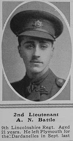 Battle A N 2nd Lt 9th Lincolnshire Regiment The Sphere 1st Jan 1916