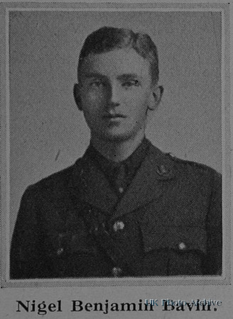 Bavin N B 2nd Lt 3rd Essex Regiment