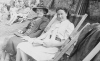 Edith Emily Couzens And Kath Couzens At The Seaside