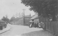 The Wyatt Family Outside The Forge Rectory Lane Ashtead c.1909