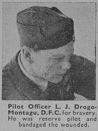 Drogo-Montagu L J Pilot Officer DFC Royal Air Force