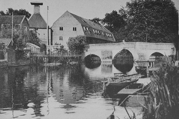 The Little Ouse At Brandon Suffolk 1930s