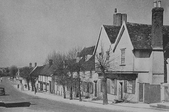 The Long Street Debenham Suffolk 1930s