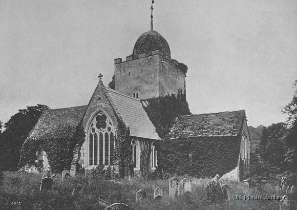 Albury Old Church From The South East c.1870