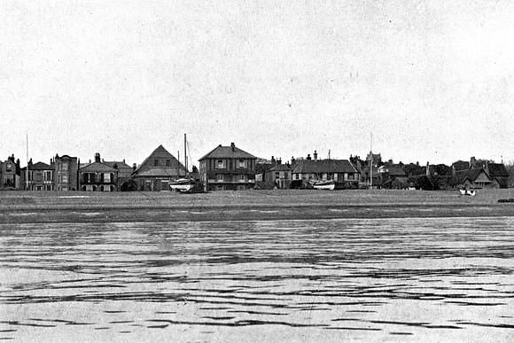 Aldeburgh Suffolk From The Sea 1910