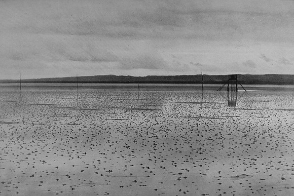 The Flats Near Holy Island 1940s