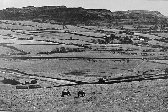 Simonside From Rothbury Northumberland 1940s