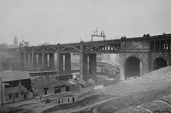 High Level Bridge Newcastle c.1950