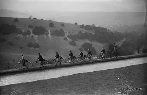 Cyclists At Boxhill
