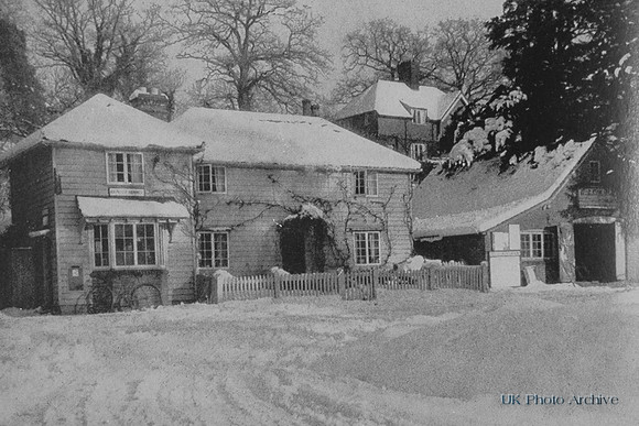 Winter At Abinger Hammer Surrey 1930s