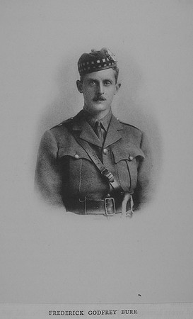 Burr F G Captain Royal Scots Fusiliers