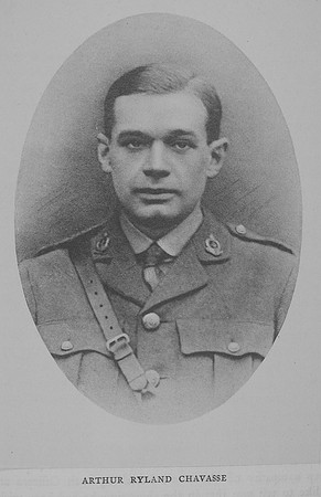 Chavasse A R Captain Royal Army Medical Corps