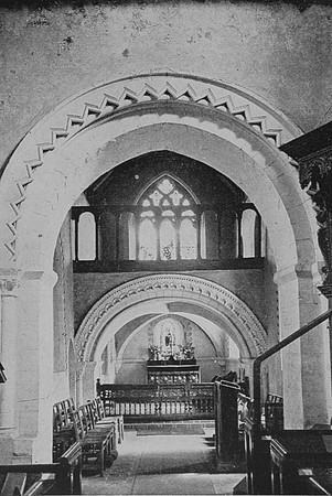 Compton Church Surrey 1940s