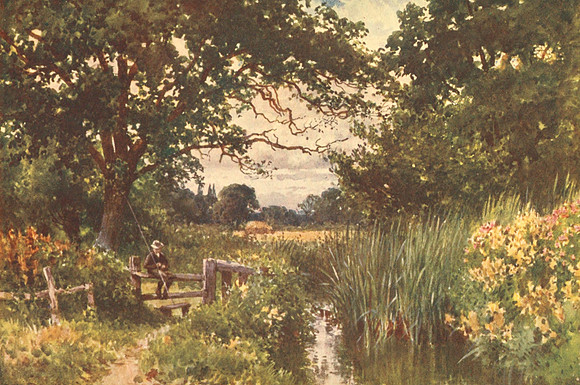 Near Chobham Surrey 1906