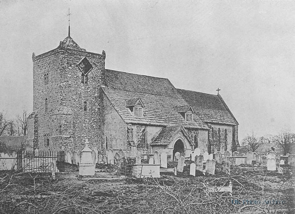 Chiddingfold Church From The South West 1868