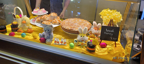 An Easter Display Stenning's Bakery Carshalton