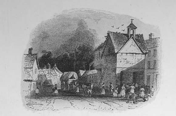 The Old Market House Dorking 1800