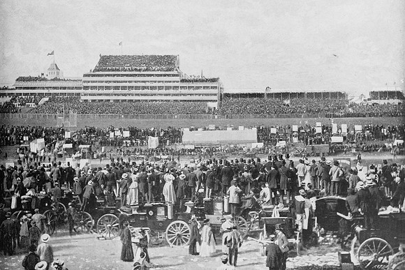 Derby Day Epsom 1890s