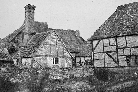 Timber Framed Cottages Elstead 1904