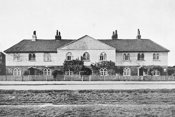 Cottages At Giggshill Green Near Esher Surrey 1920