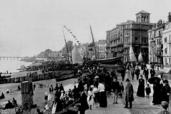 The Front Hastings 1890s